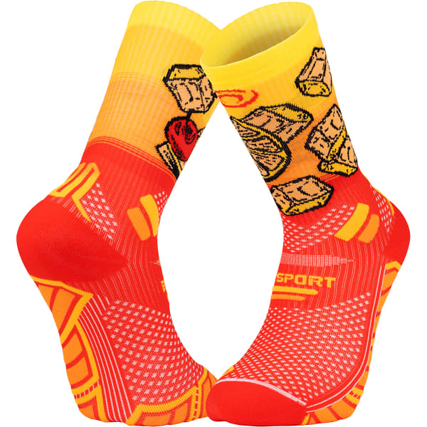 Chaussette running BV SPORT TRAIL ULTRA.2 COLLECTOR TEQUILA SUNRISE RED/ORANGE