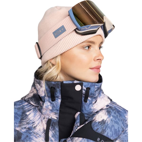 Masque de ski ROXY WILDLOVE SWIRL RESIN/CLUX PINK GOLD ML