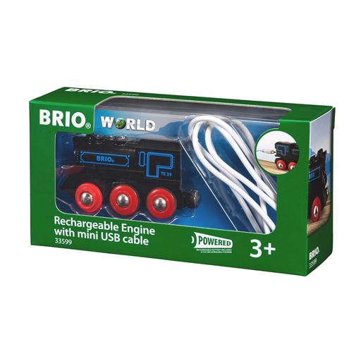 BRIO Genopladelig Lokomotiv