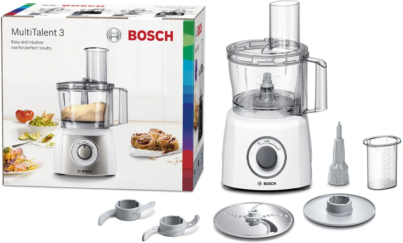 Food processor MultiTalent 3 800 W Wit, Wit MCM3100W