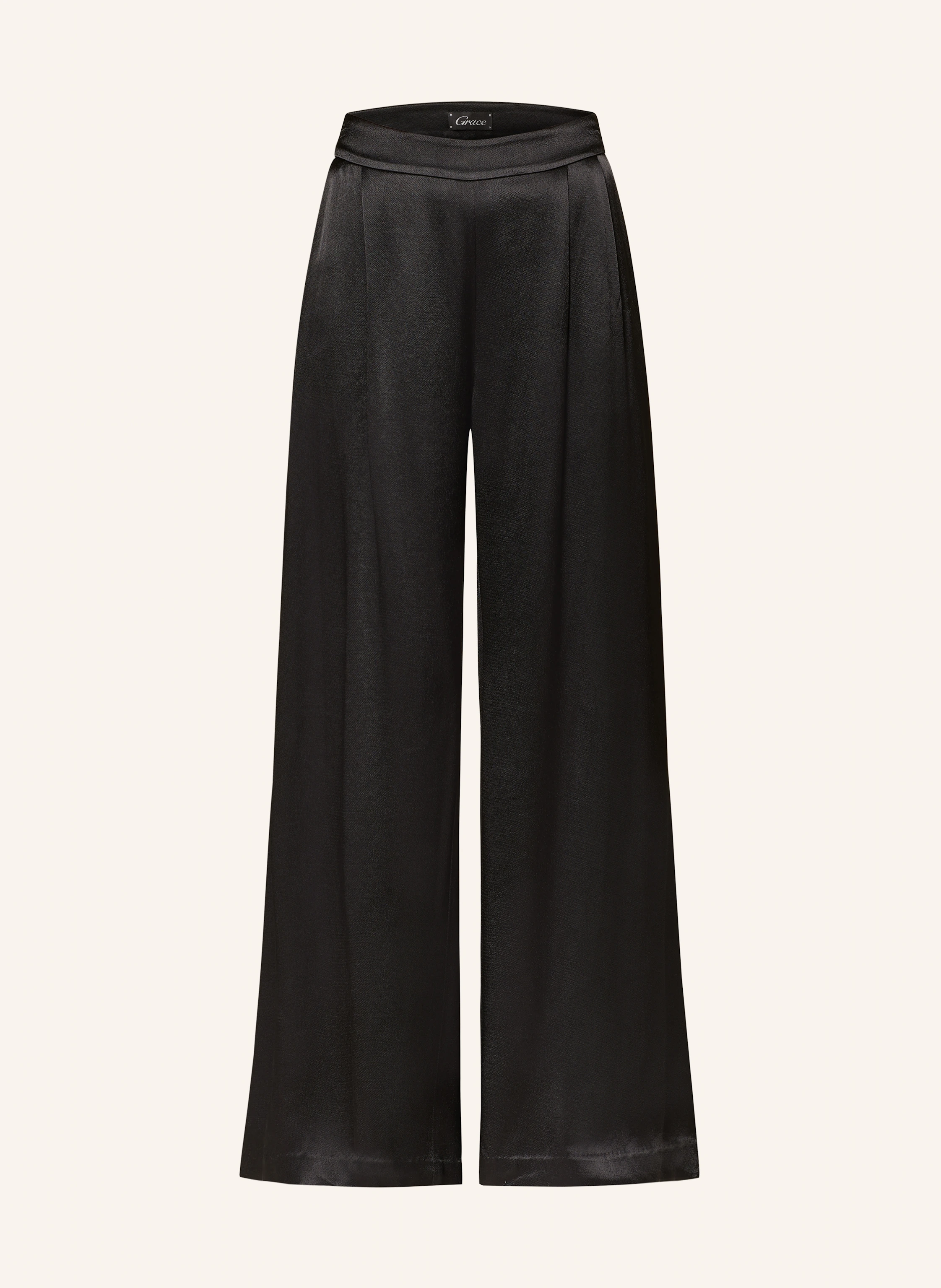Grace Marlenehose aus Satin