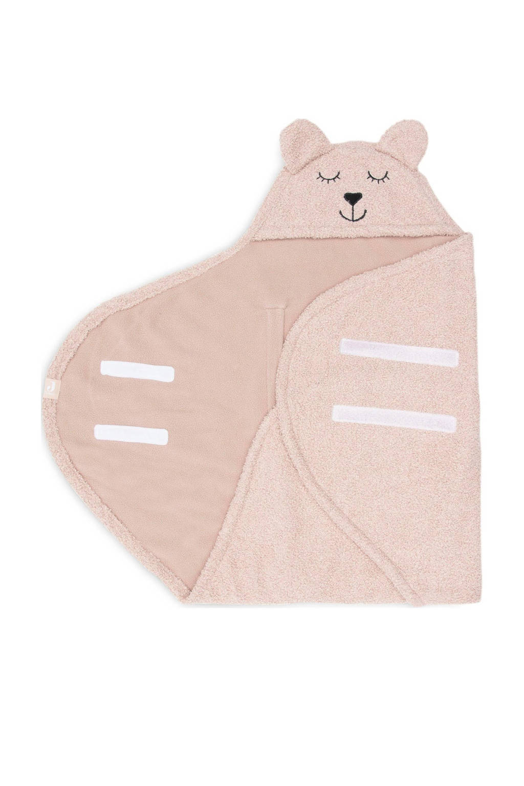 universele wikkeldeken Bear Boucle voor auto 100x105 cm - Wild Rose