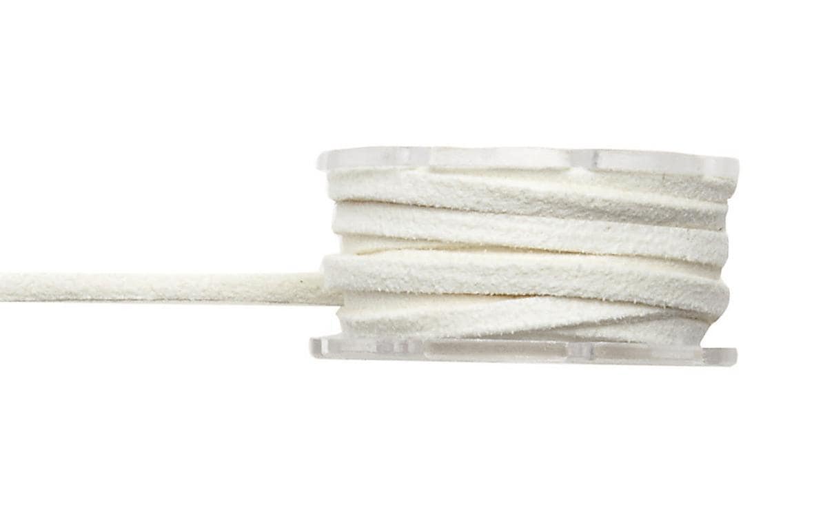 Lederband Velour 3 mm x 2 m, BeigeLederband für Ihre Geschenke