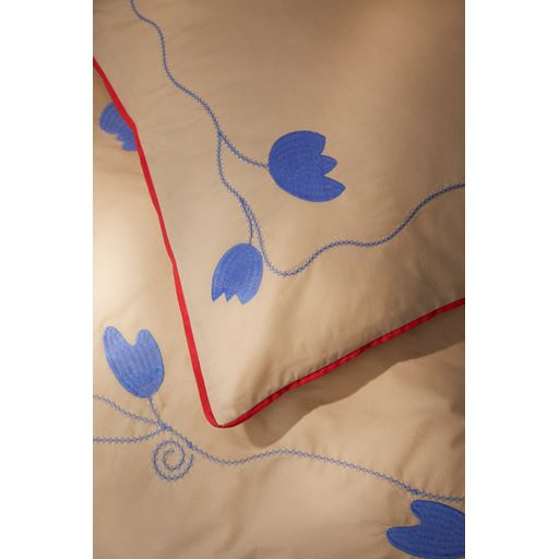Juna X KimPop Lollipop Sengetøj, Sand, 140x200 cm
