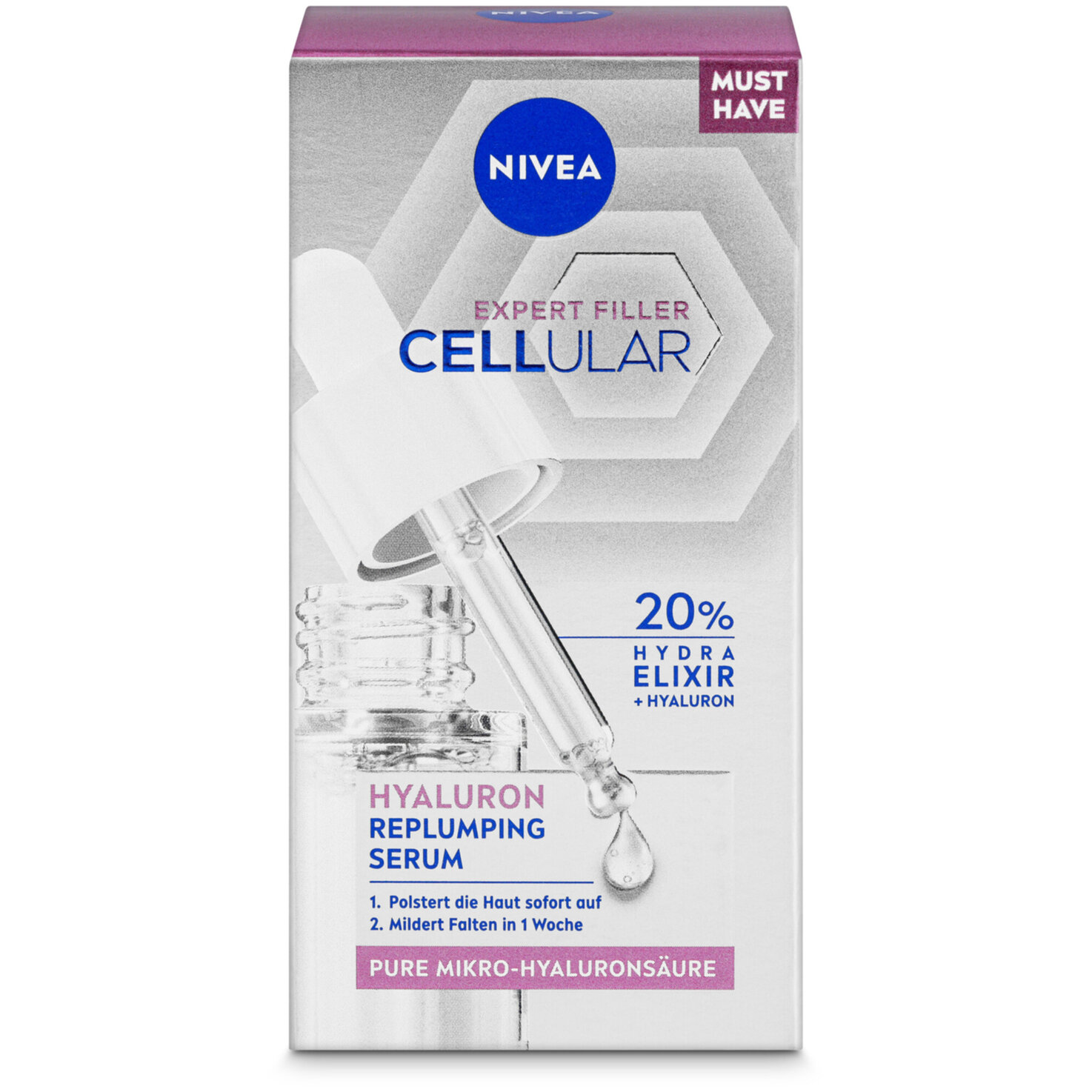 Nivea Cellular Expert Filler Hyaluron Replumping Serum