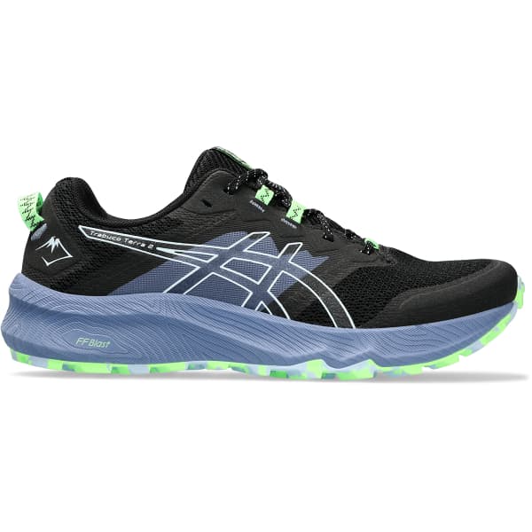 Chaussure trail ASICS TRABUCO TERRA 2 BLACK/LIGHT BLUE