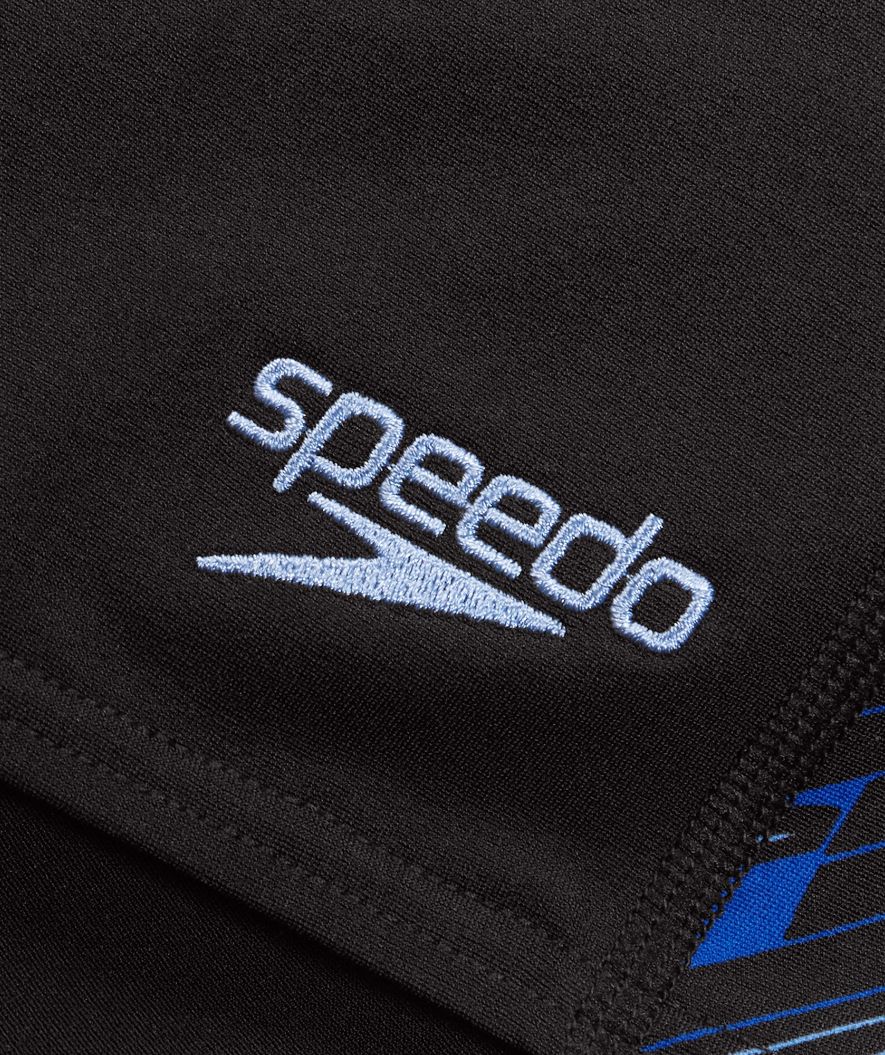 Speedo aquashorts til mænd - Hyperboom Panel - Sort/mørkeblå