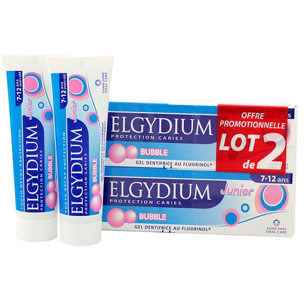 Dentifrice Junior 7/12 ans 2x50ml