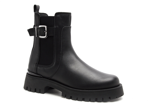 Margarita mariotti boots bottine talons femme h2263 noir