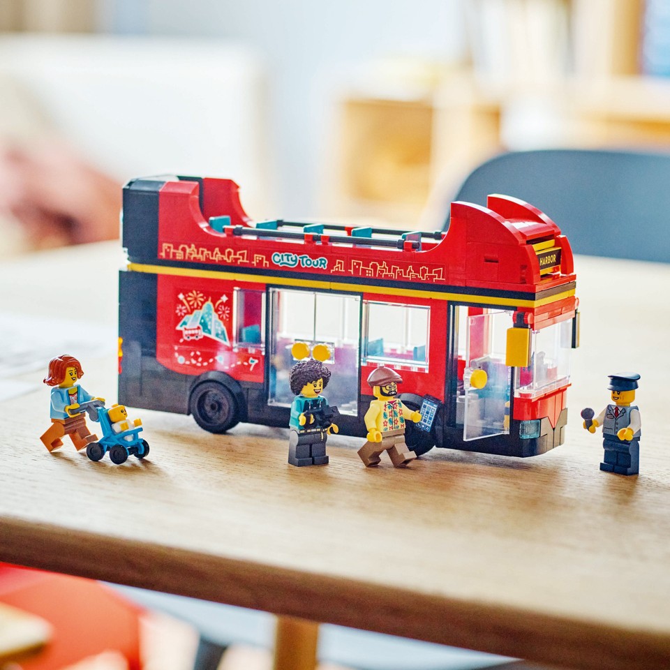 LEGO City - Rød dobbeltdækker-turistbus (60407)