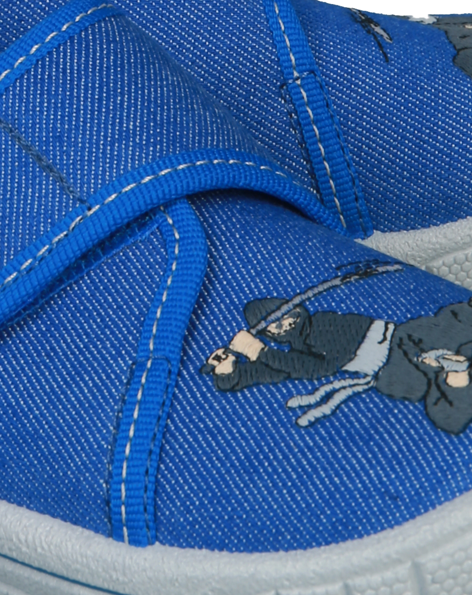 Klett-Hausschuhe BILL - NINJA in blau