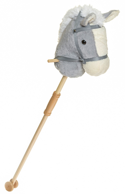 Teddykompaniet Kjepphest, Grå Svart