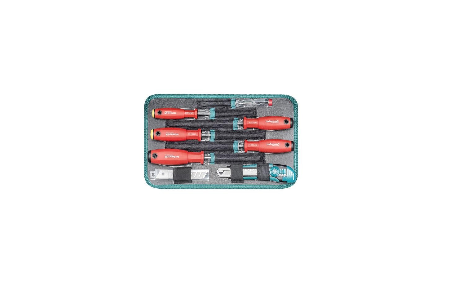 Werkzeugkoffer Pro Mini 109-teilig<br>Kompakter ABS-Werkzeugkoffer