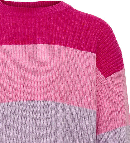 Kids Only Bluse - Strick - Noos - KogSandy - Fuchsia Purple/Moon