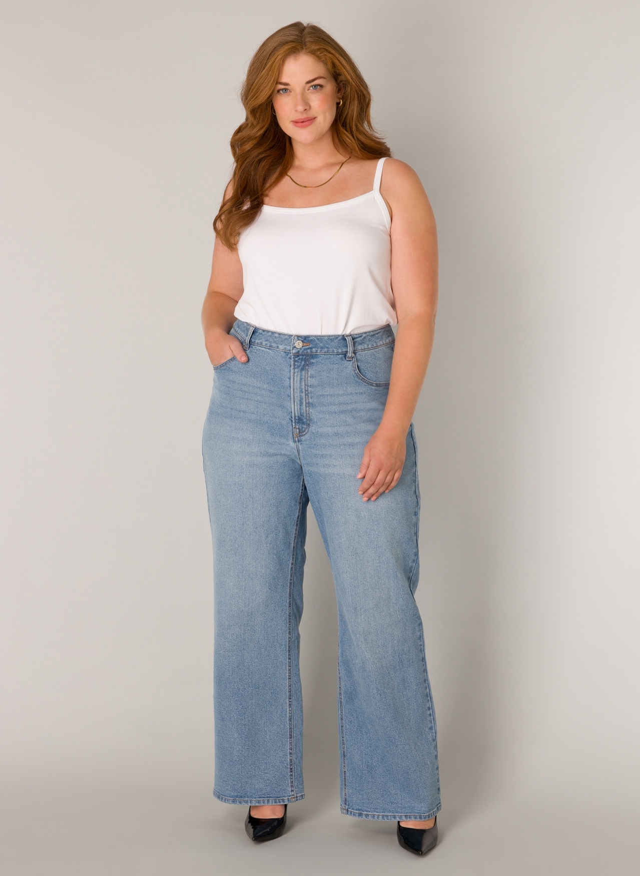 Base Level Curvy Weite Jeans , in grossen Grössen