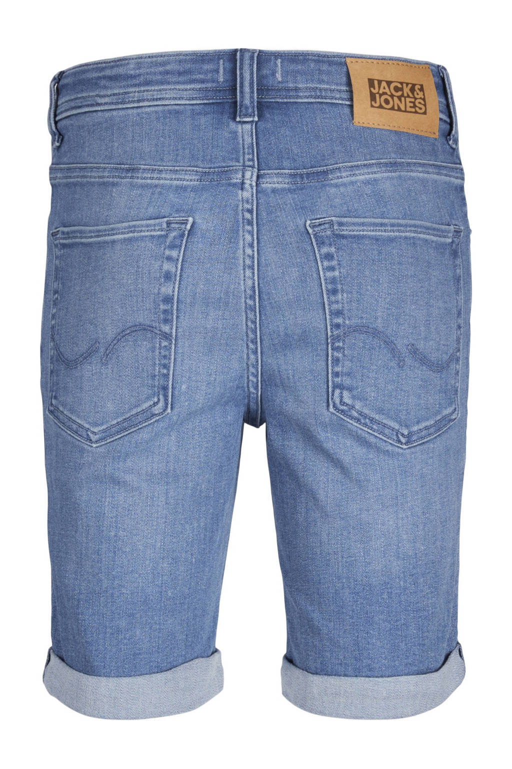 JACK & JONES denim short JJIRICK JJORIGINAL blue denim stone