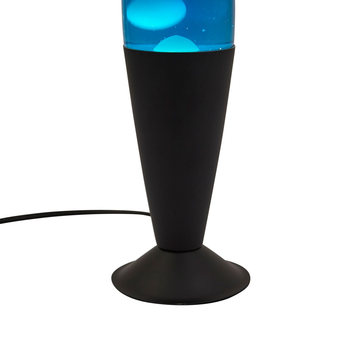 Lavalamp blauw met witte wax incl. LED - Molten Lava
