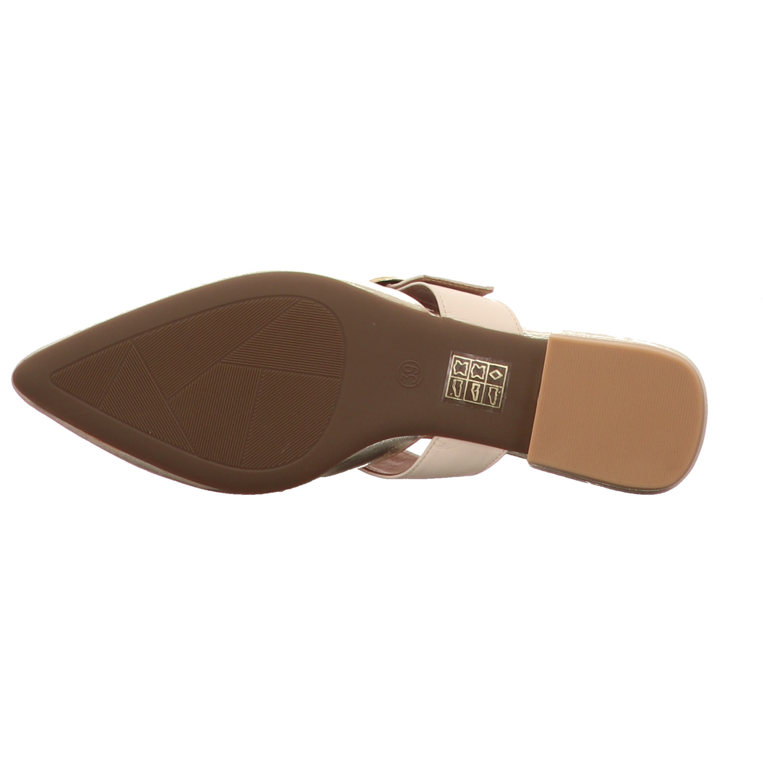 elbandi Pantolette gold gold/silber/bronce