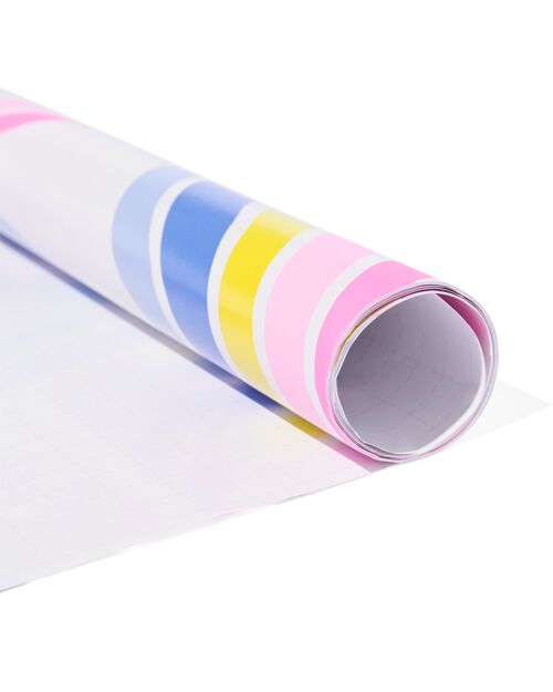 papier cadeau 200x70 arc-en-ciel