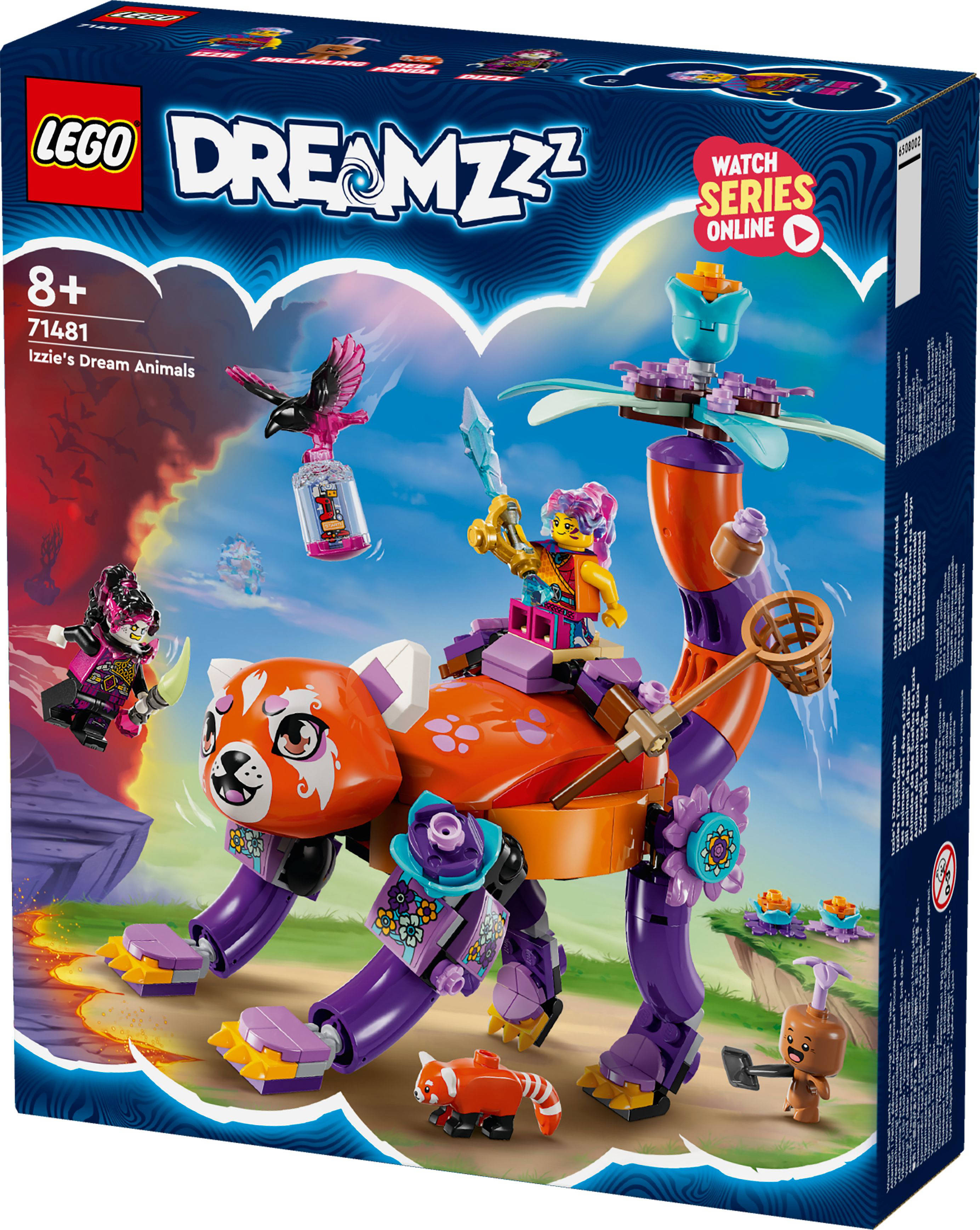 LEGO 2-in-1 Izzie's droomdieren met magisch ei Fantasie Speelgoed voor Kinderen 71481 DREAMZzz