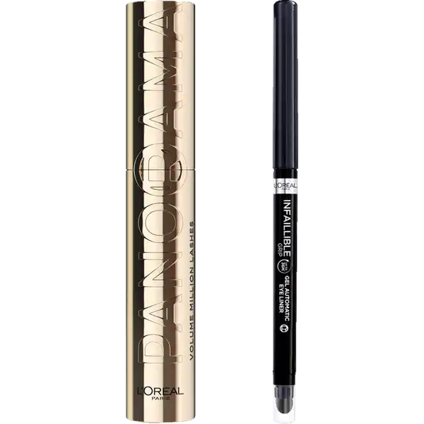 Volume Million Lashes Panorama Mascara Black & Eyeliner Intense Black Vorteilsset