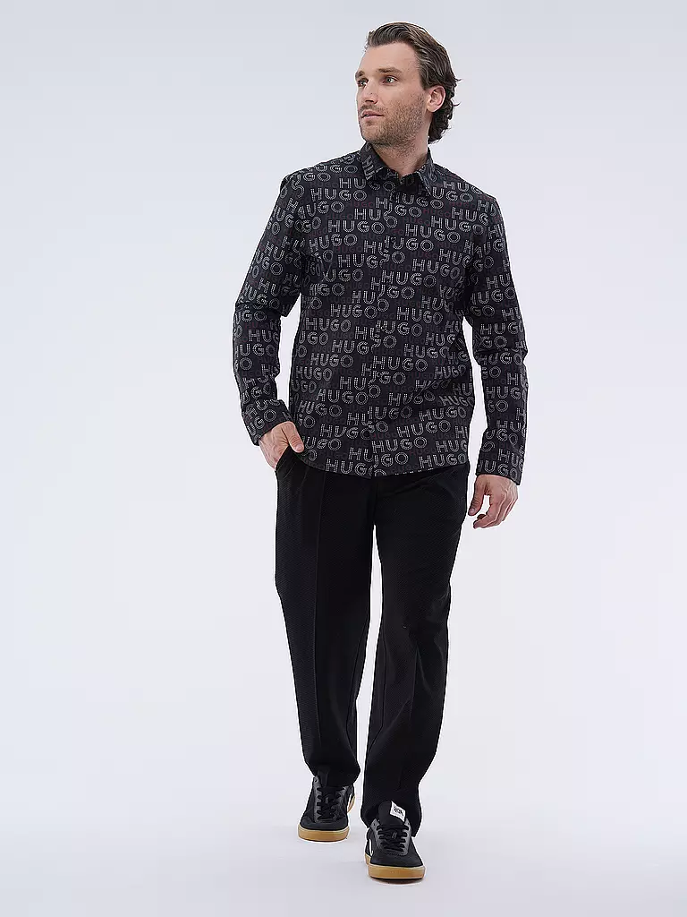 EMPORIO ARMANI Anzughose JAKAR schwarz