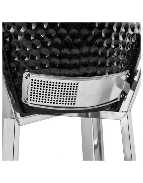Patton Premium Kamado 21 Black - Grill - Barbecue - Ø 47 cm Zwart Zilver