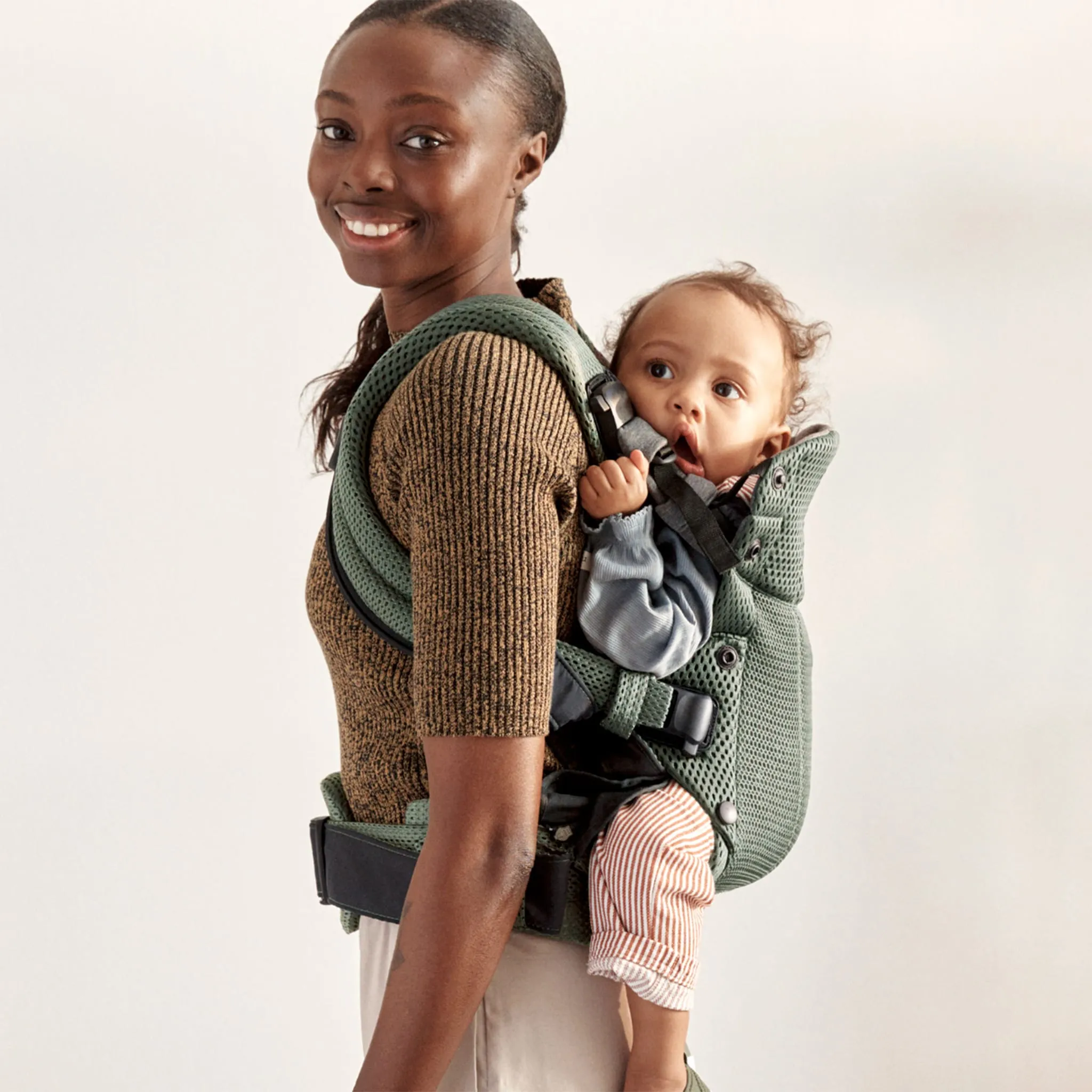 Babybjorn Porte-Bébé Harmony - Vert Foncé 3D mesh