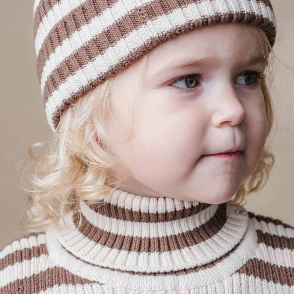 Køb That's Mine Brown Stripe Ivan Halsedisse