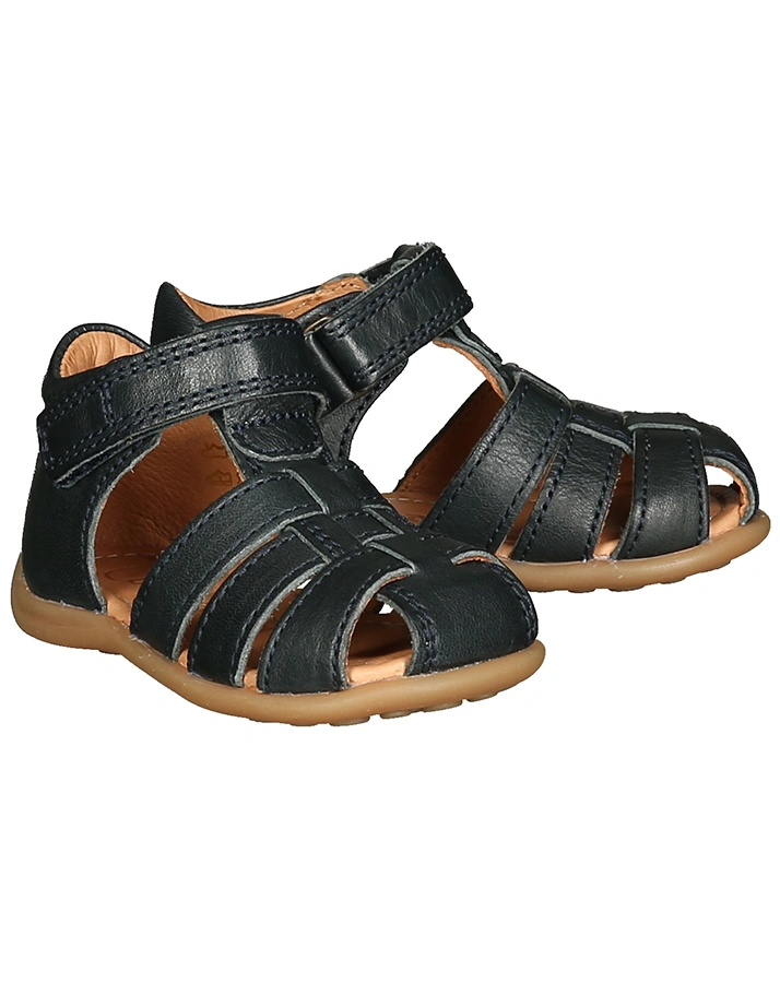 Lauflern-Sandalen AVA mit Zehenschutz in navy