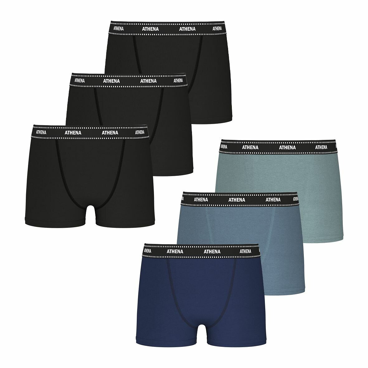 ATHENA<br>Conjunto de 6 cuecas boxer