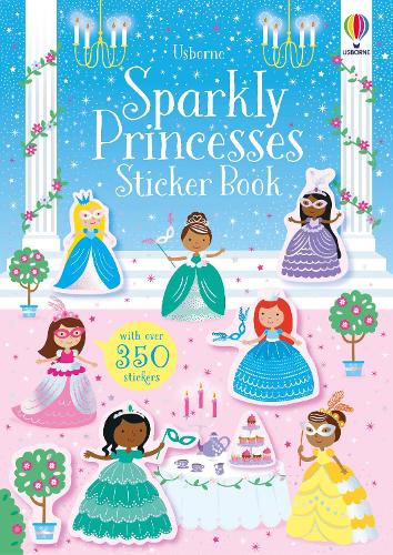 Sparkly Princesses Sticker Book - Sparkly Sticker Books (Paperback)