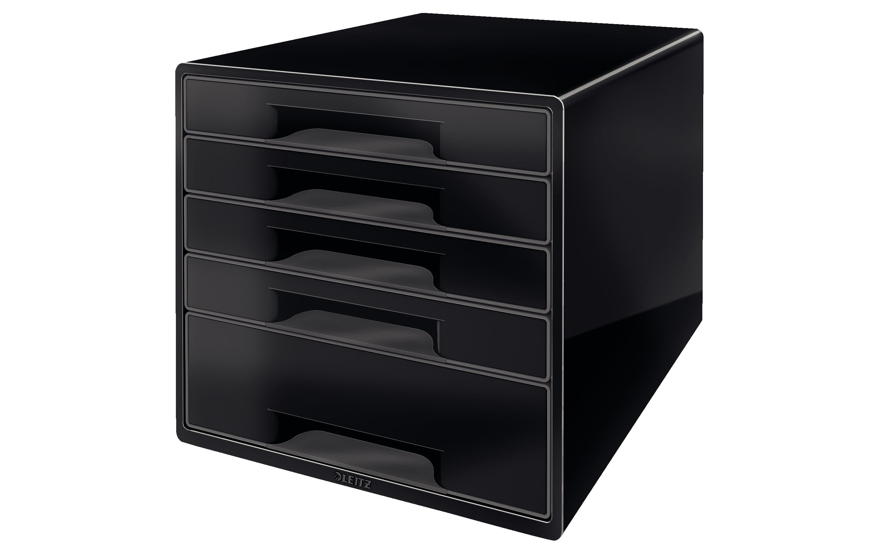 Schubladenbox Wow Cube 5 SchwarzSchubladenbox