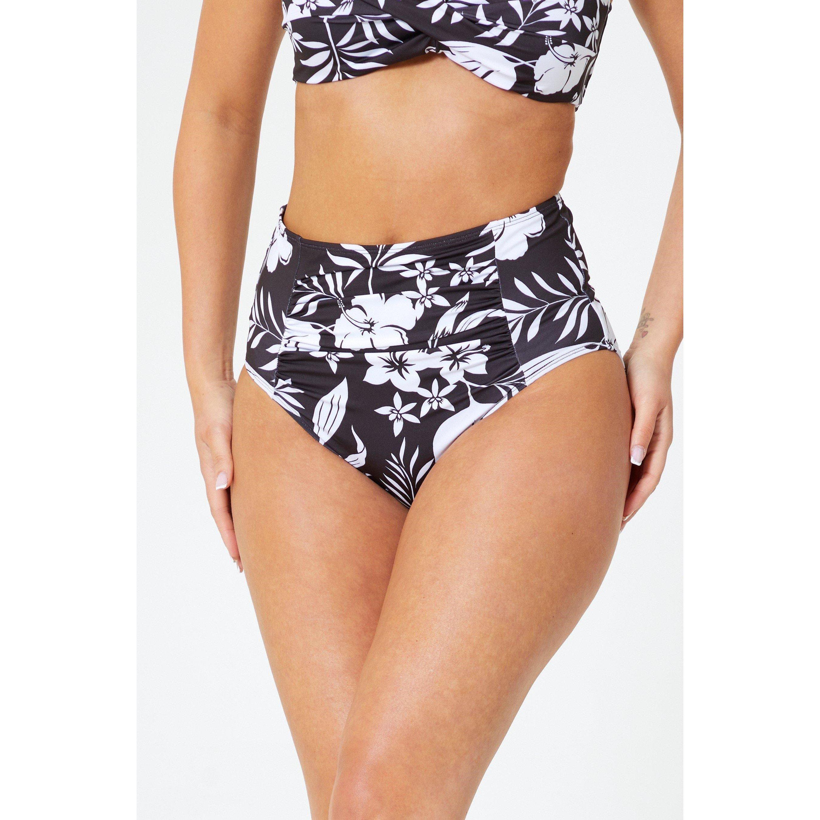 Be You Studio Palm Print Bikini Bottom