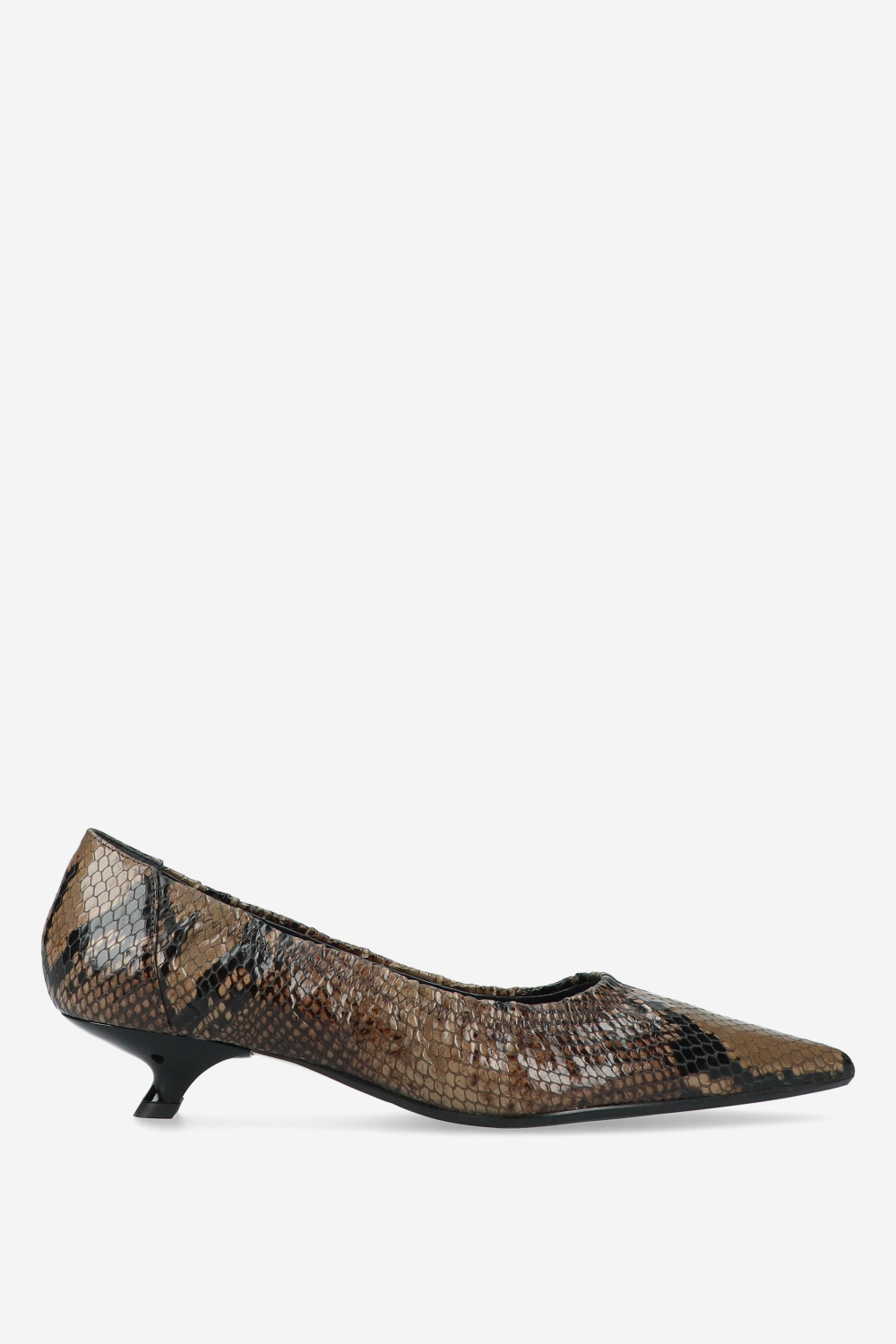 Dammage pitone leather pumps