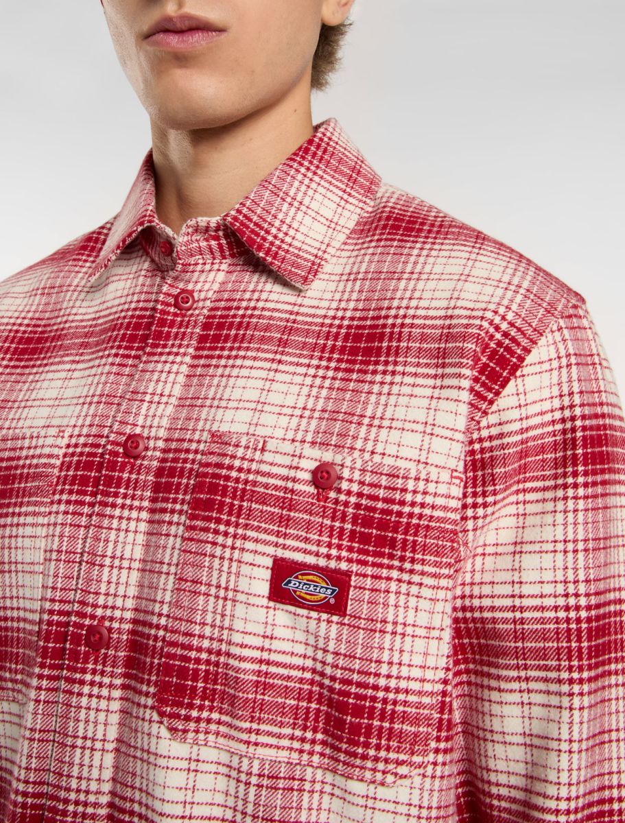 Dickies Evansville LS English Red