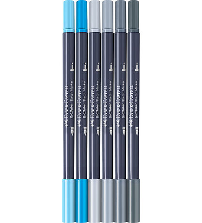 Faber-Castell Filzstifte - 6 st. - Goldfaber Sketch - Produktdes
