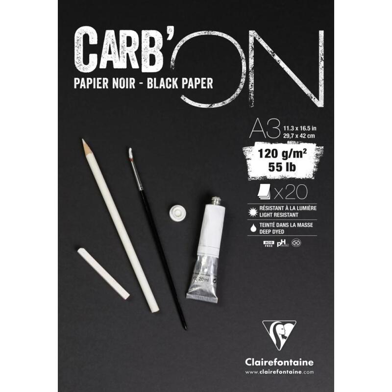 Carb'ON bloc collé 20F A3 120g