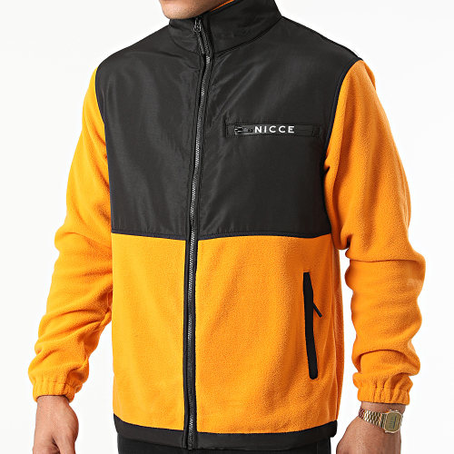Veste Zippée Polaire Sanford Noir Orange