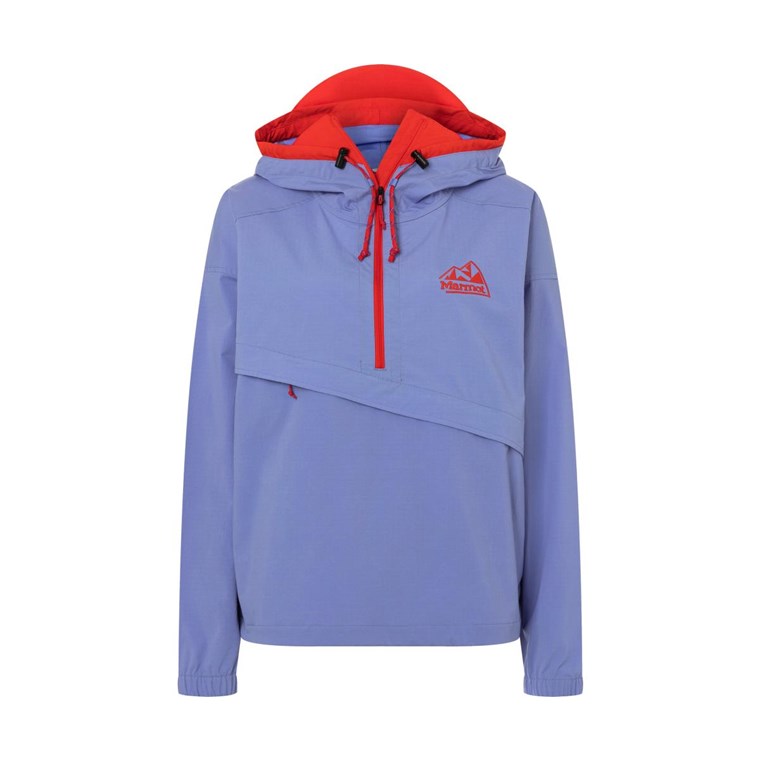 Marmot 96 Active Anorak Women Getaway Blue/Victory Red