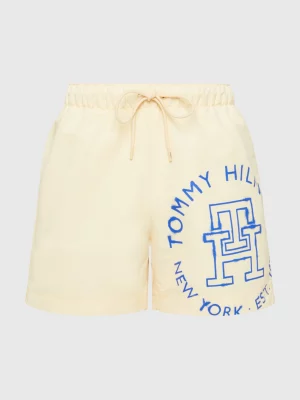 Calções de banho de comprimento médio com o logótipo da Hilfiger.