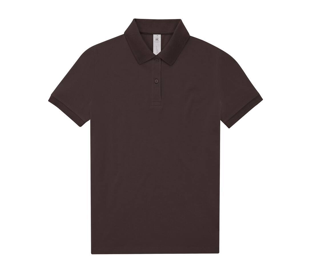 B&C BCW461 - Polo Femme Élégant en Coton Pré-Rétréci