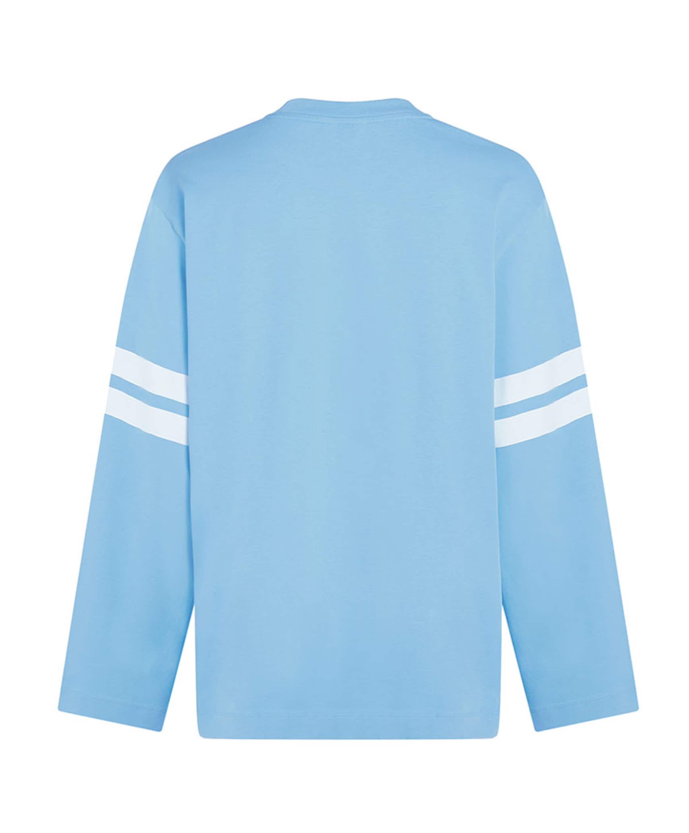 Penn & Ink N.Y. Dames longsleeve blauw