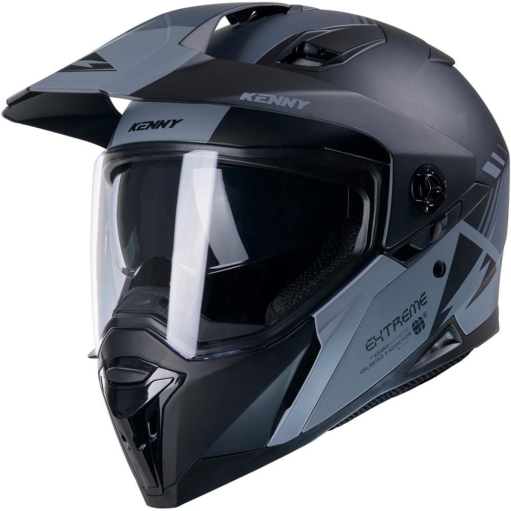 Kenny - Casque Extreme Graphic Noir / Gris