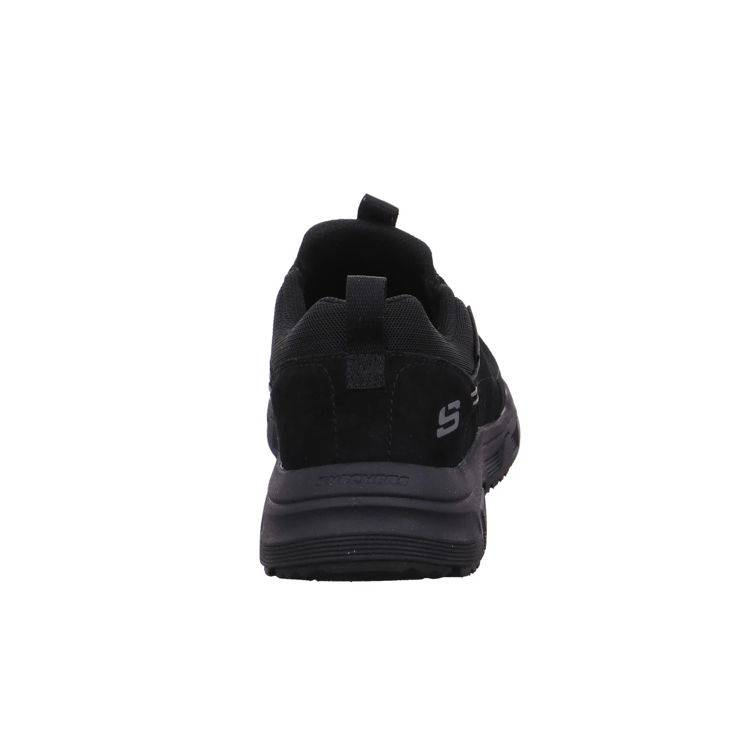SKECHERS Halbschuh-Schlüpfer Schwarz Leder