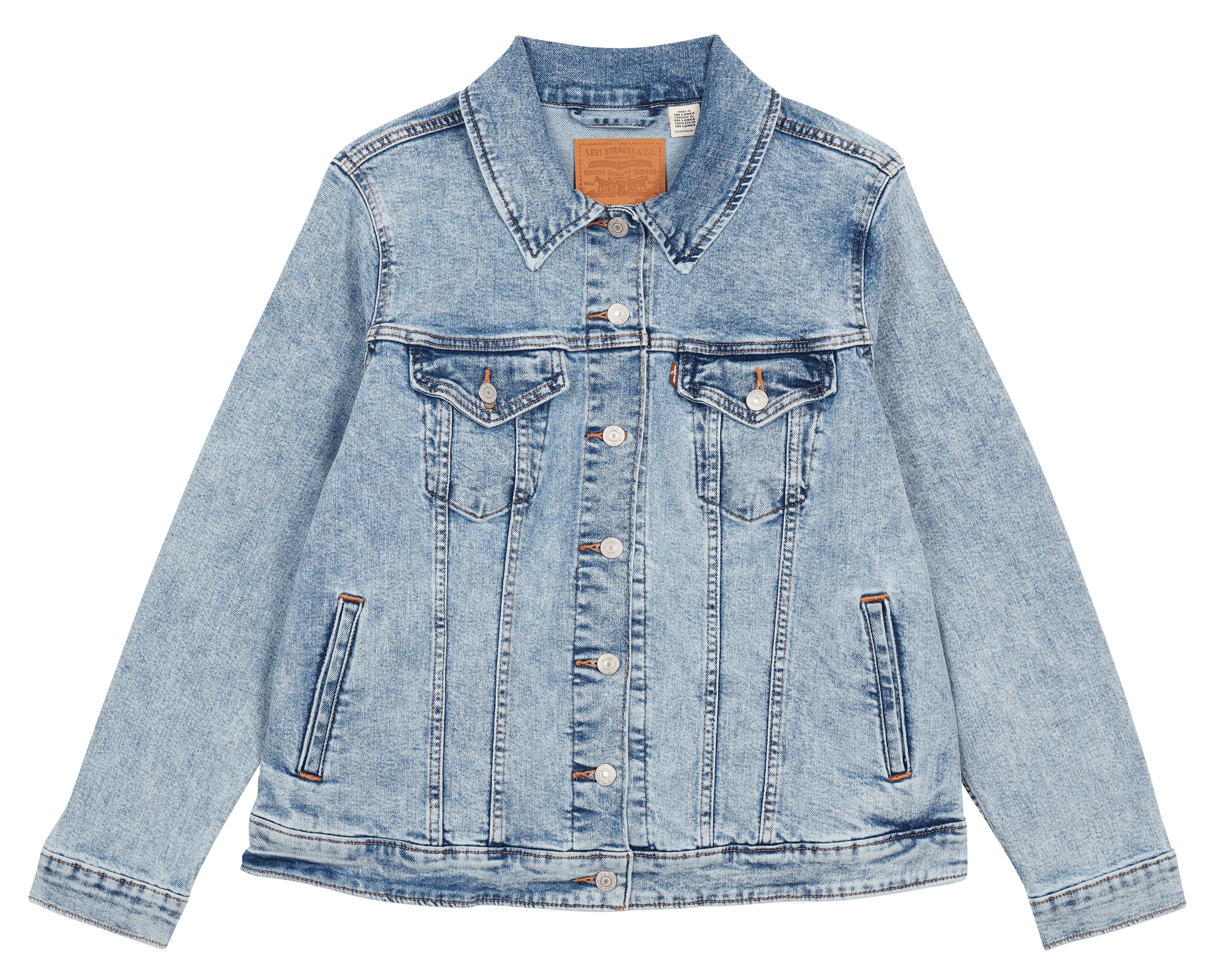 PL ORIGINAL TRUCKER - Veste en jean délavé | Jean Délavé