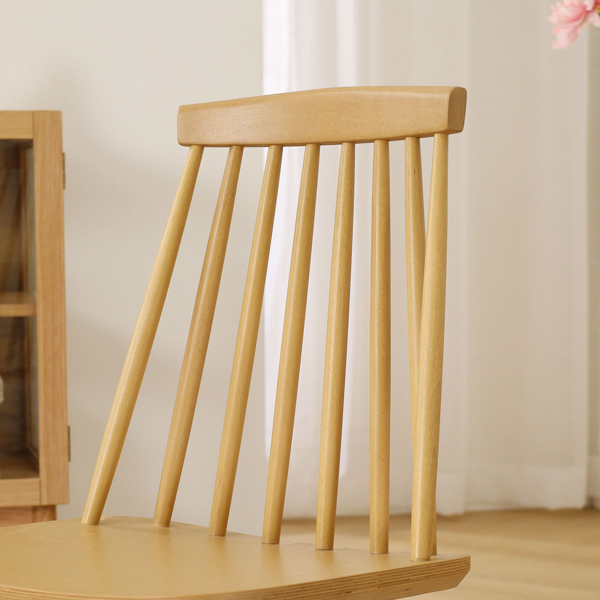 Houten spijlenstoel Filou - naturel