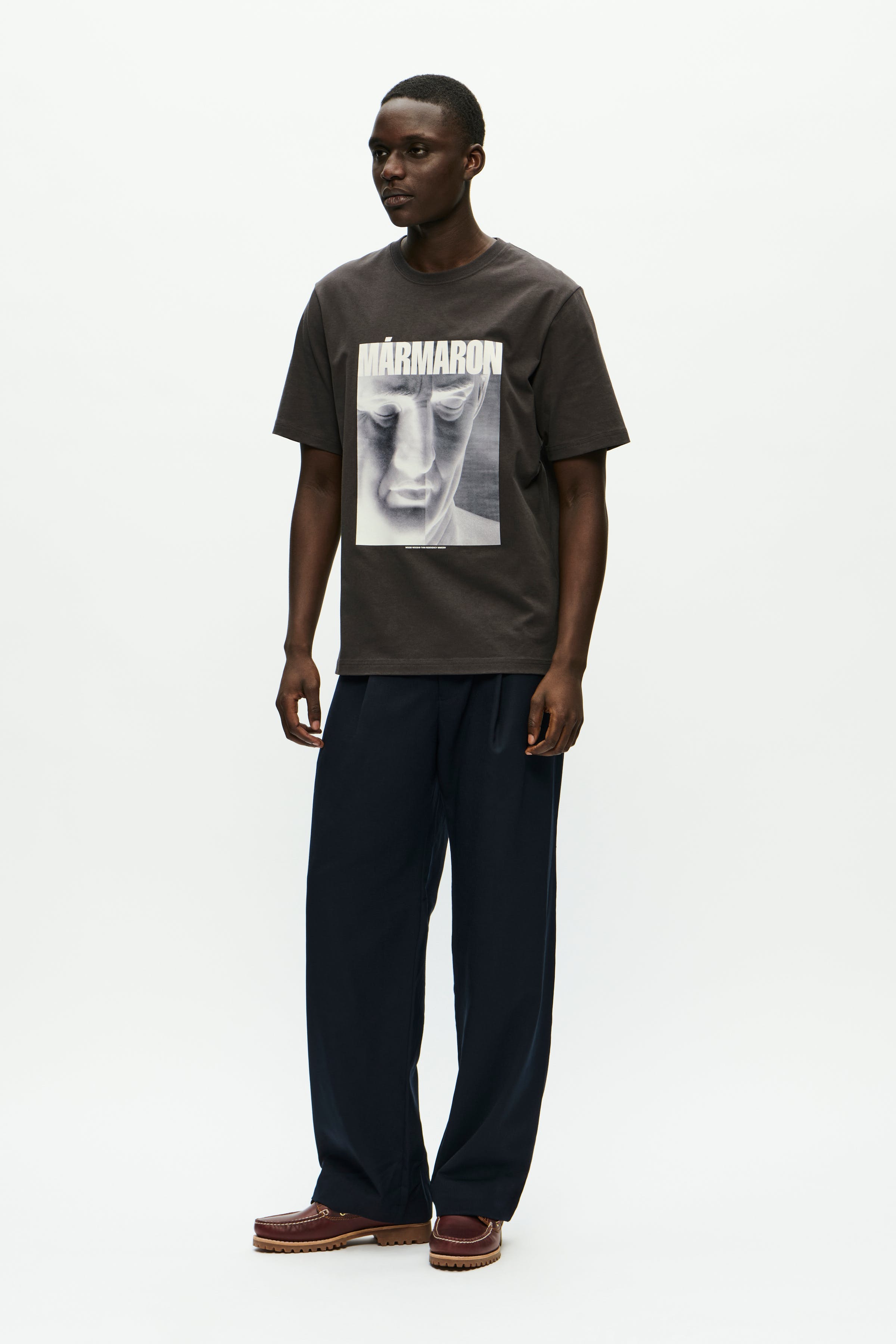 WOOD WOOD MEN WWBobby Marmaron T-shirt