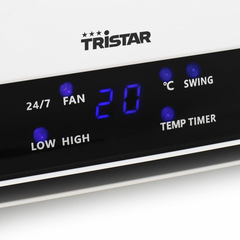 Chauffage en céramique oscillant ka-5075 2000w et télécommande