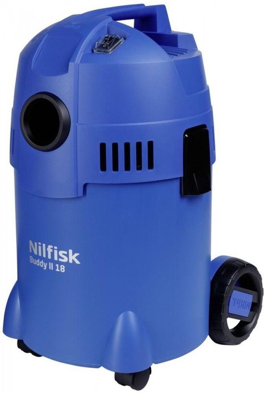 Nilfisk Buddy 18 Nat en Droogzuiger Blauw